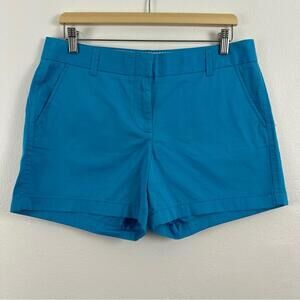J. Crew Women’s Chino City Fit Blue Shorts Size 10